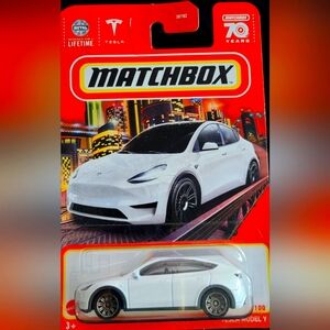 Tesla White Die-Cast  Model Y